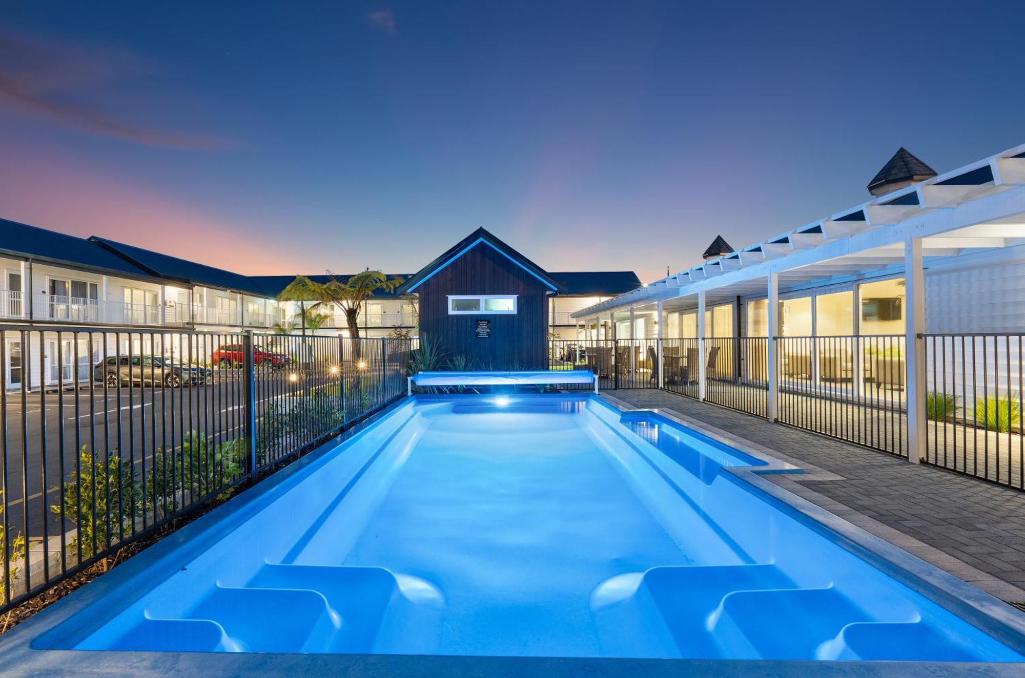 Newina Rotorua Hotell Exteriör bild