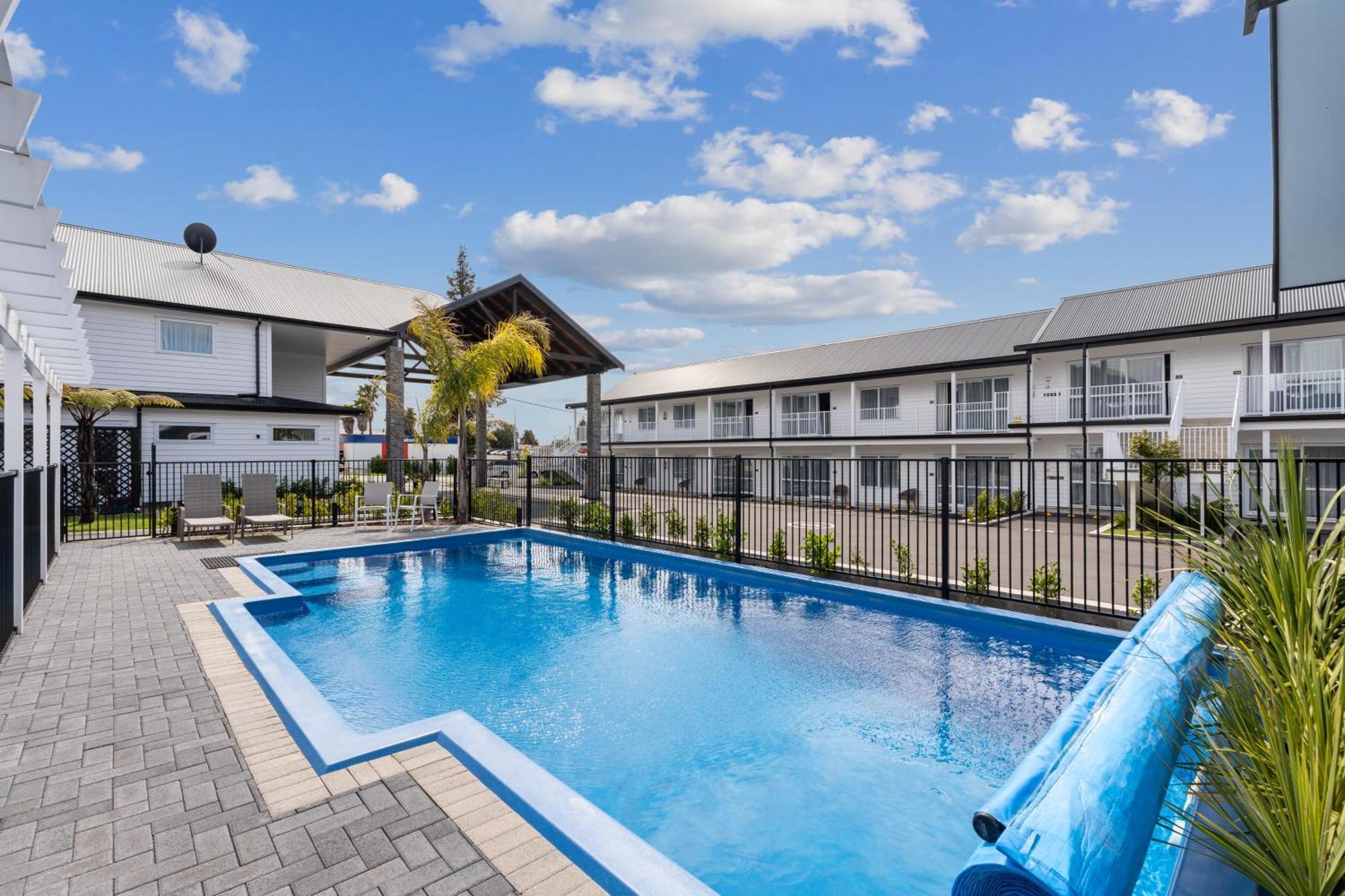 Newina Rotorua Hotell Exteriör bild