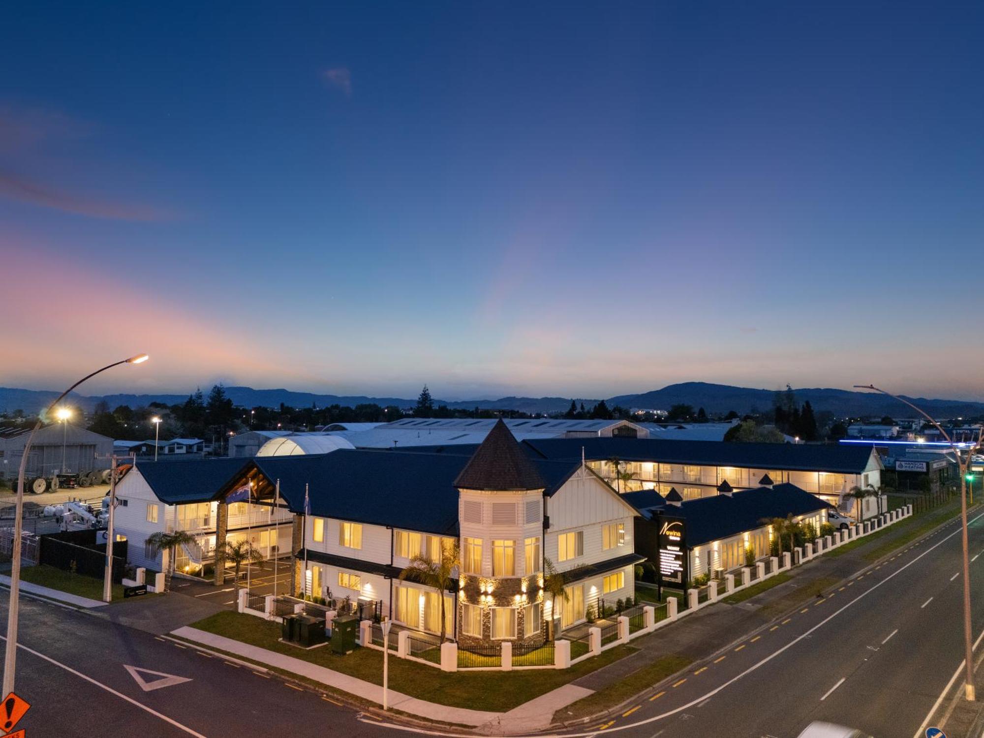 Newina Rotorua Hotell Exteriör bild