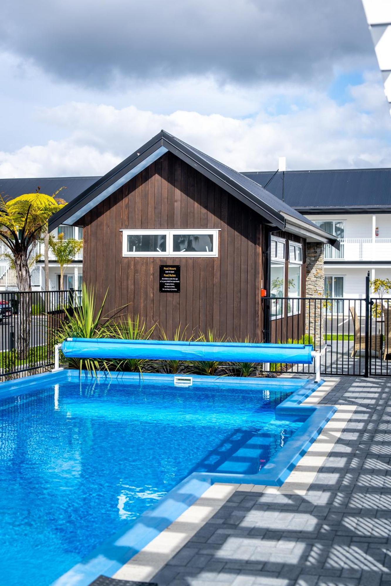 Newina Rotorua Hotell Exteriör bild