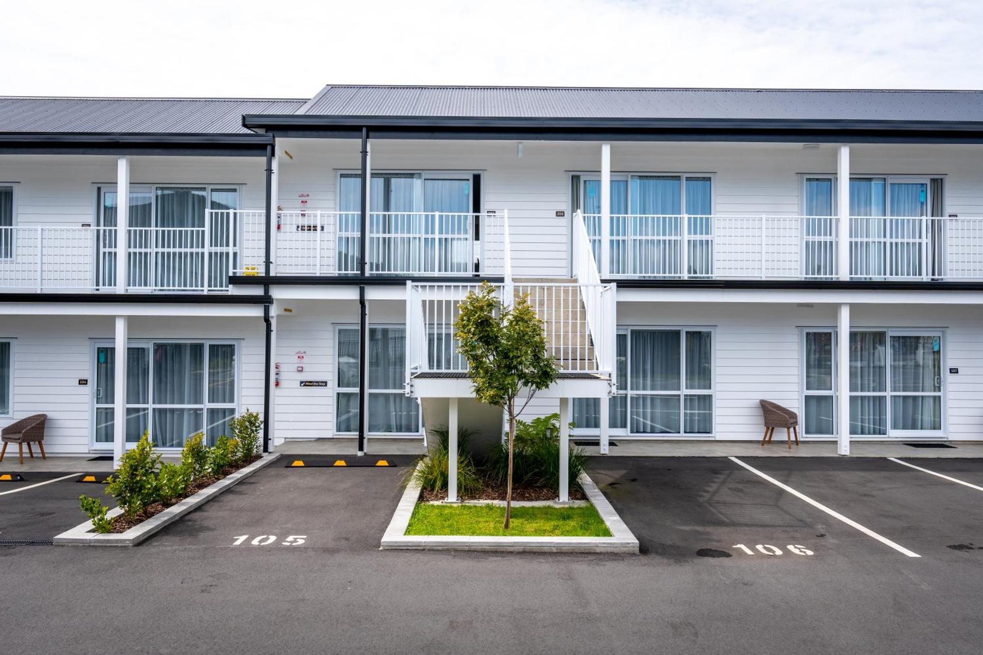 Newina Rotorua Hotell Exteriör bild