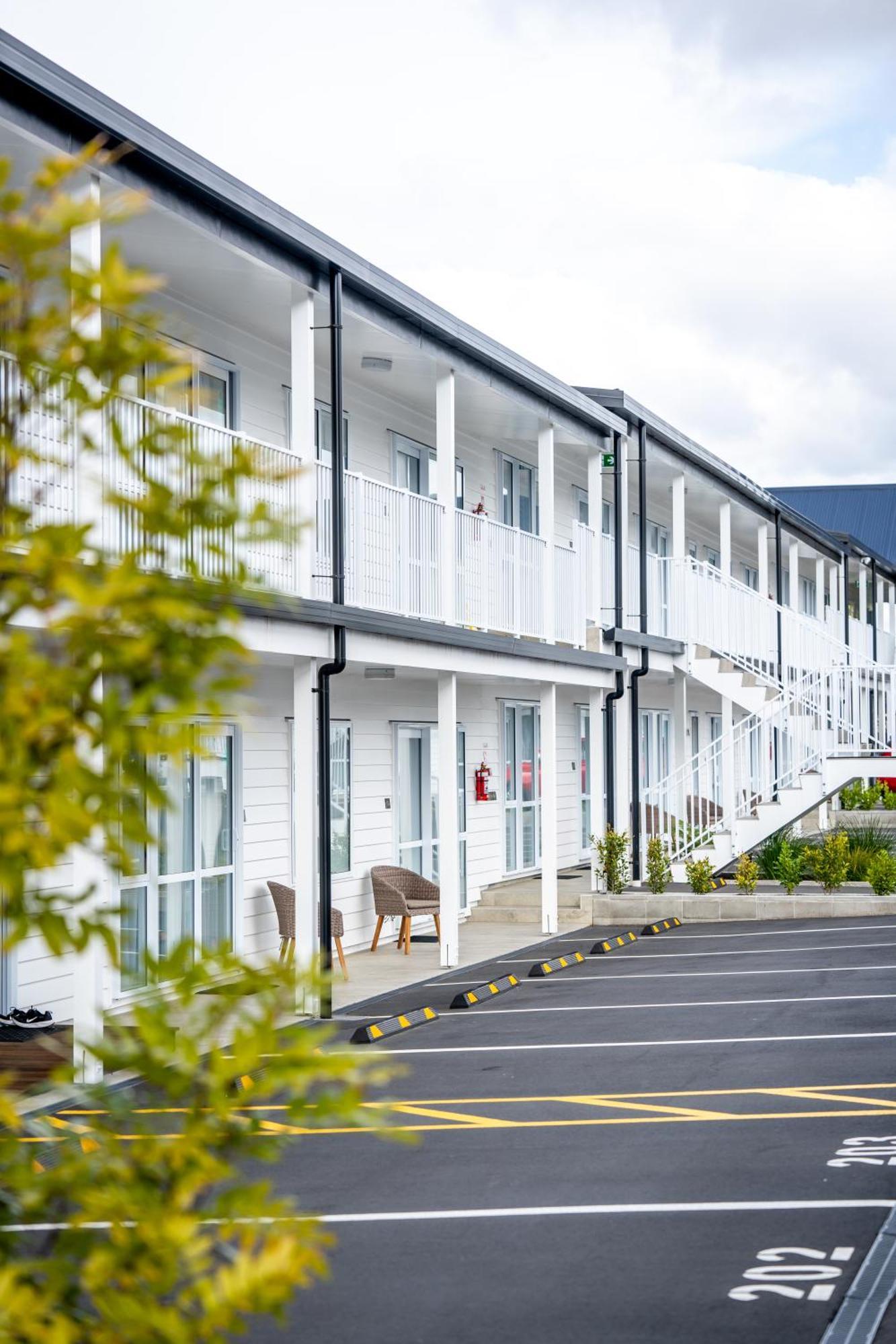 Newina Rotorua Hotell Exteriör bild